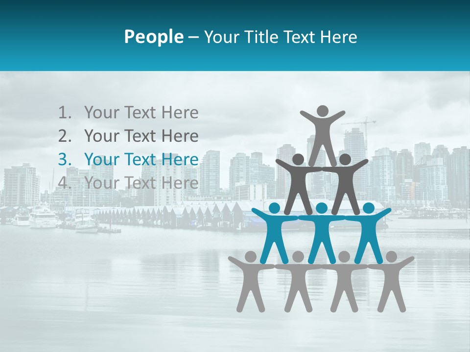 Stanley Park British Columbia Coal Harbor PowerPoint Template