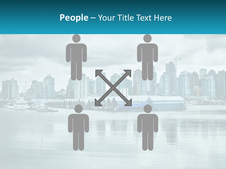 Stanley Park British Columbia Coal Harbor PowerPoint Template