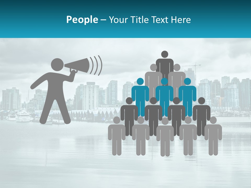 Stanley Park British Columbia Coal Harbor PowerPoint Template