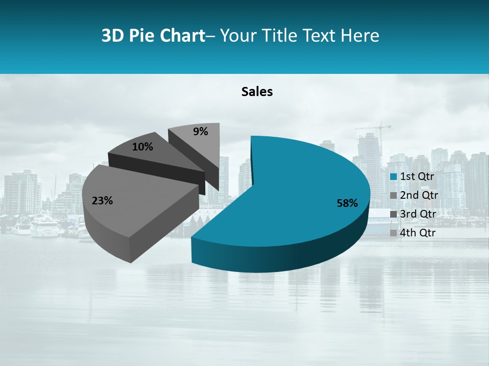 Stanley Park British Columbia Coal Harbor PowerPoint Template