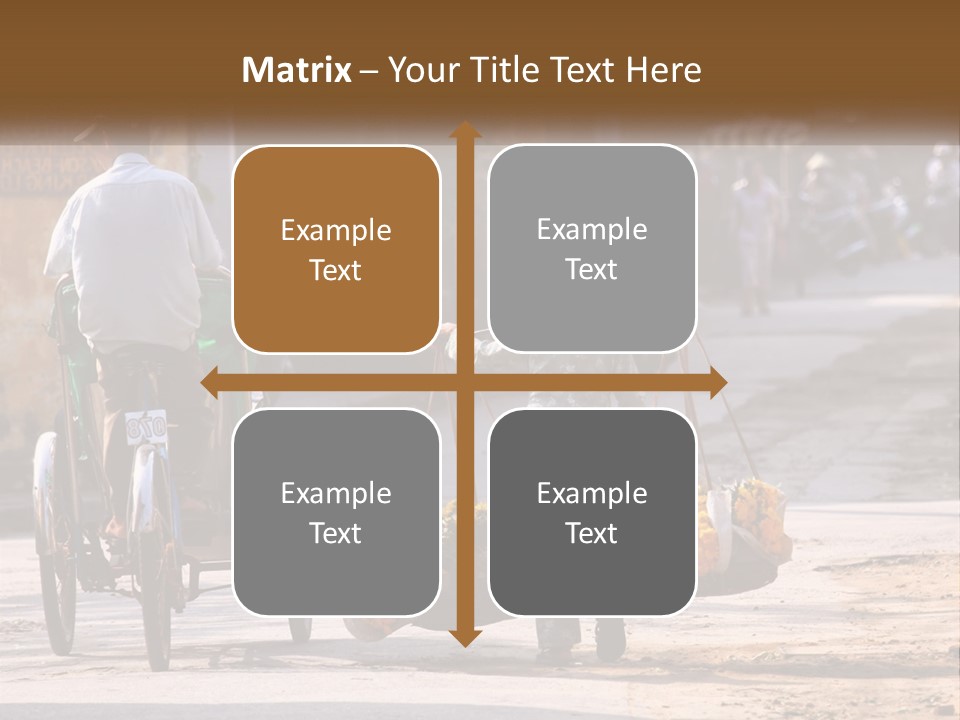 Indochina Travel Female PowerPoint Template