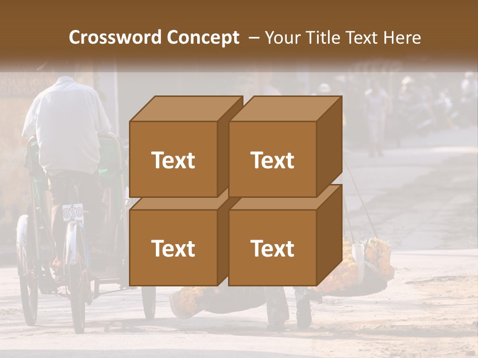 Indochina Travel Female PowerPoint Template