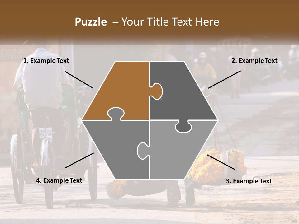 Indochina Travel Female PowerPoint Template