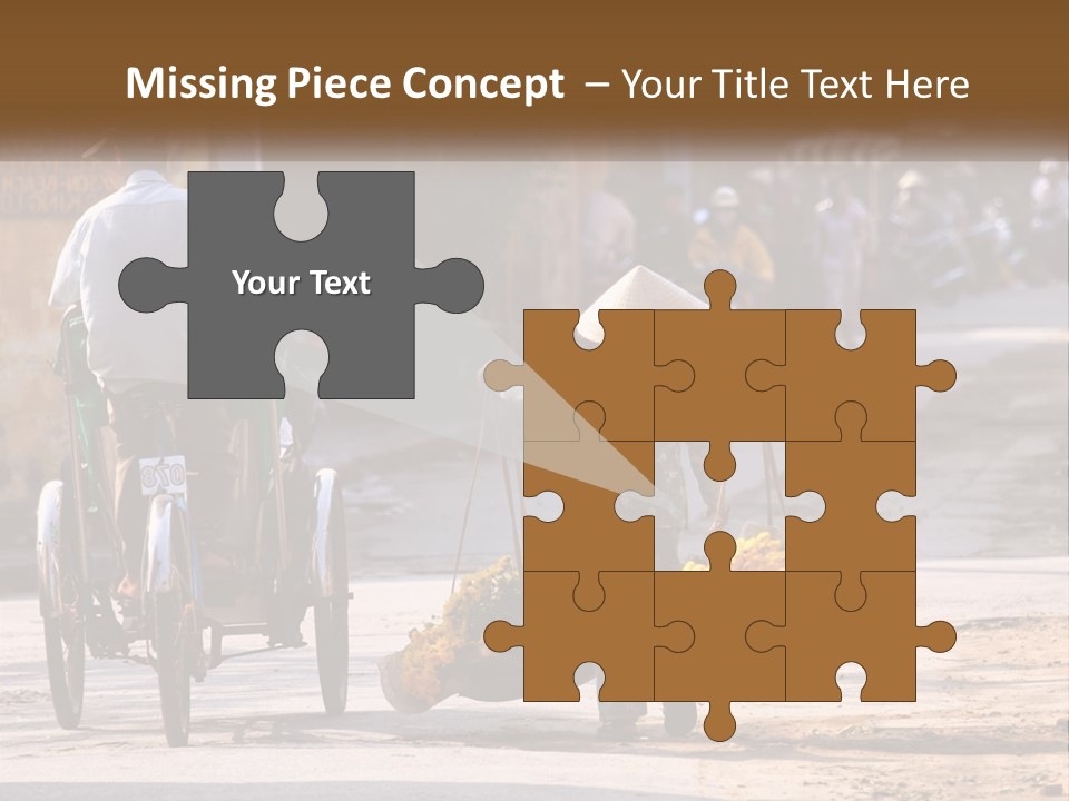 Indochina Travel Female PowerPoint Template