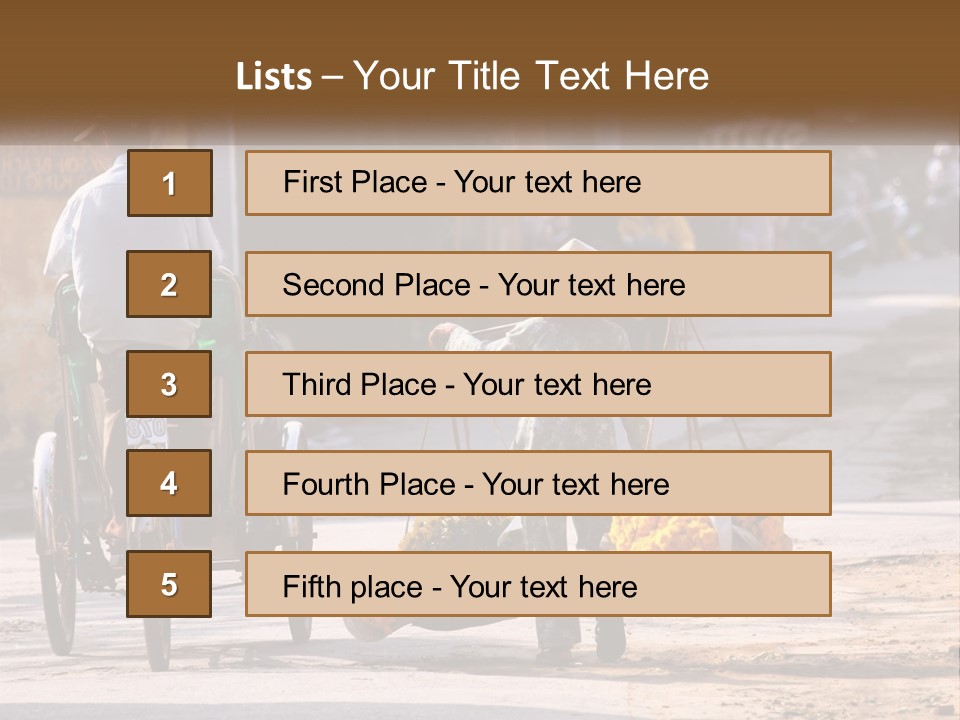 Indochina Travel Female PowerPoint Template