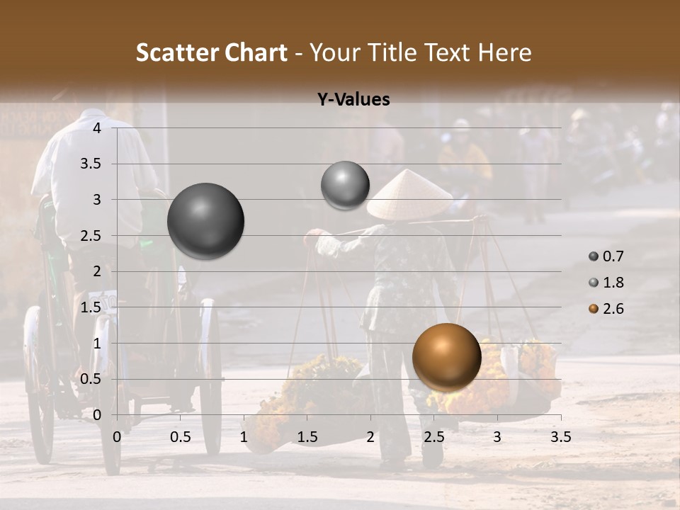 Indochina Travel Female PowerPoint Template