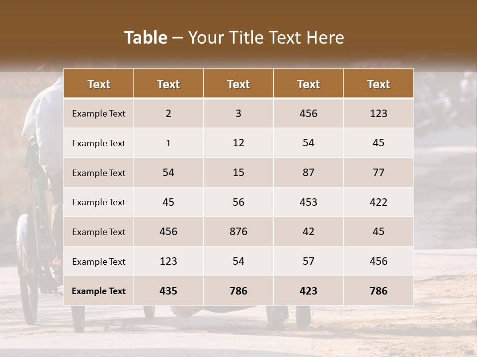 Indochina Travel Female PowerPoint Template