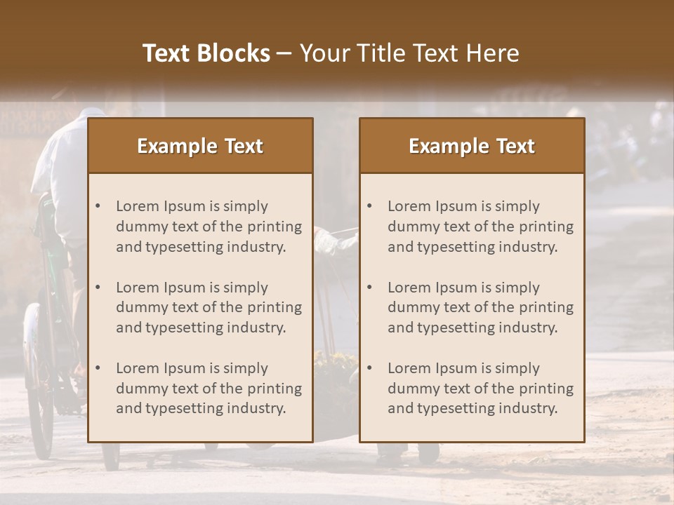 Indochina Travel Female PowerPoint Template