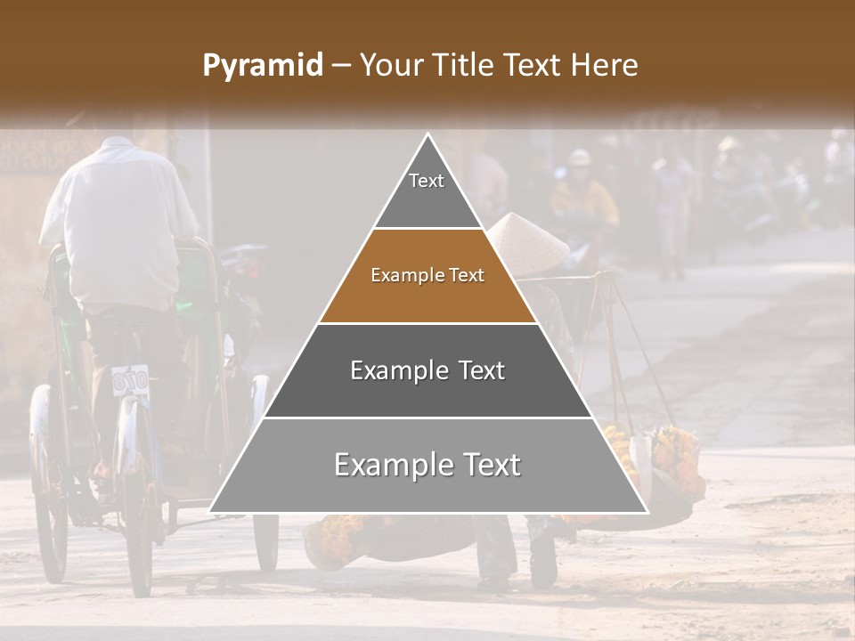 Indochina Travel Female PowerPoint Template