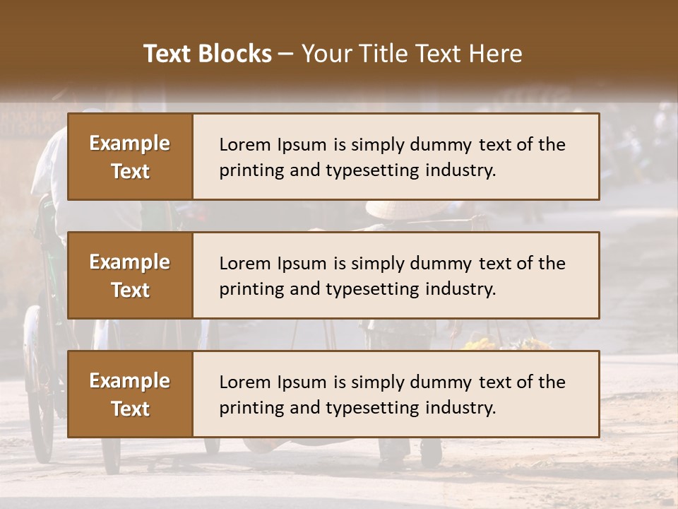 Indochina Travel Female PowerPoint Template