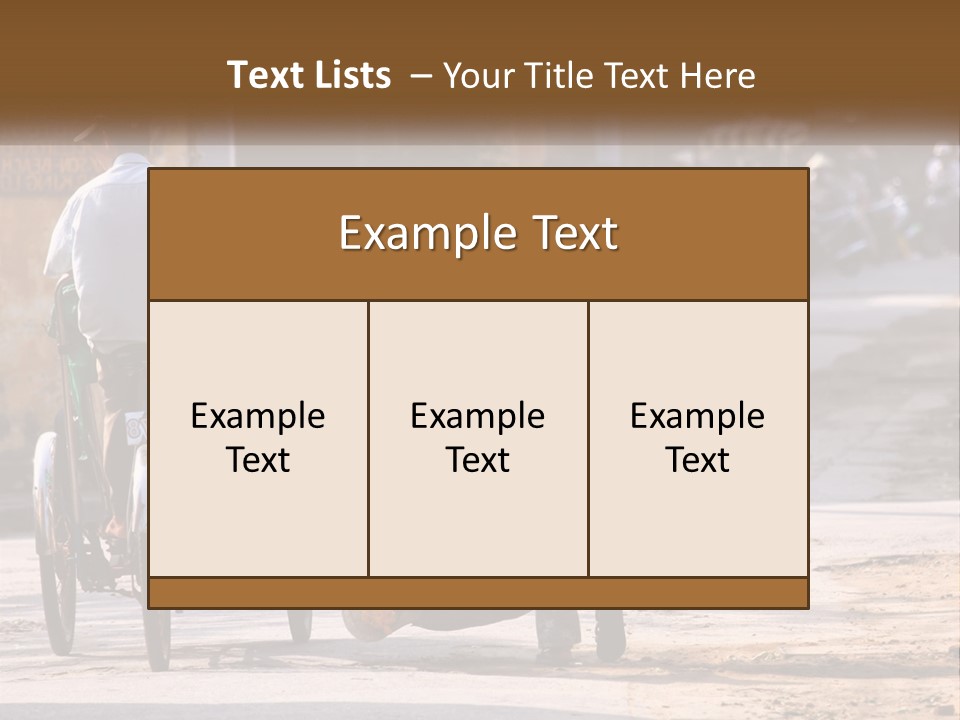 Indochina Travel Female PowerPoint Template