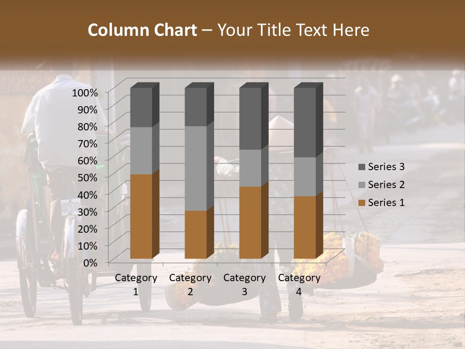 Indochina Travel Female PowerPoint Template