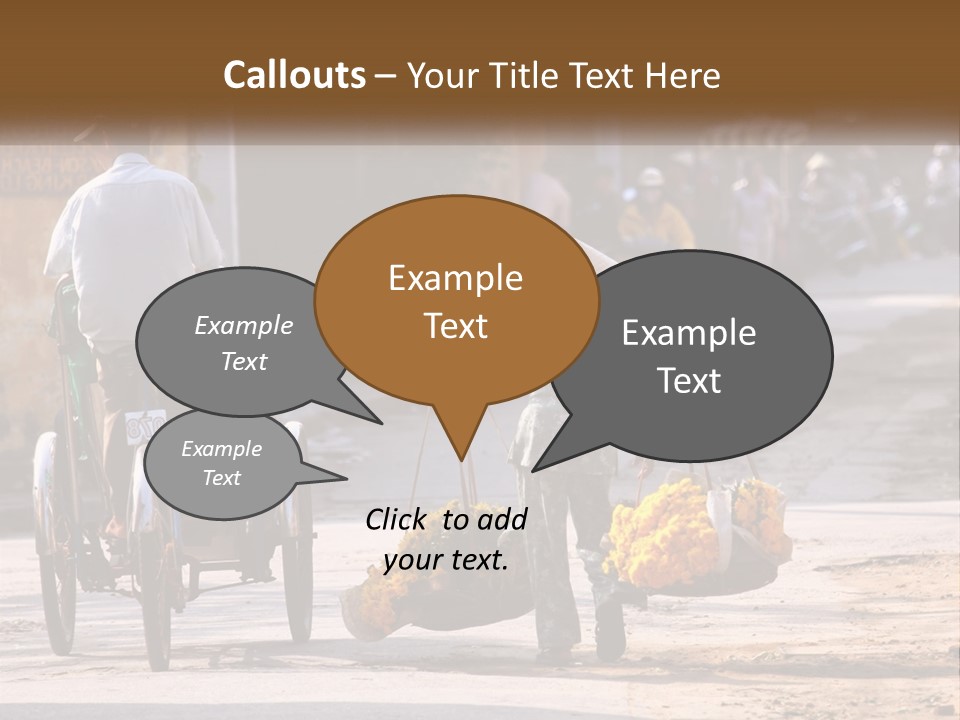 Indochina Travel Female PowerPoint Template