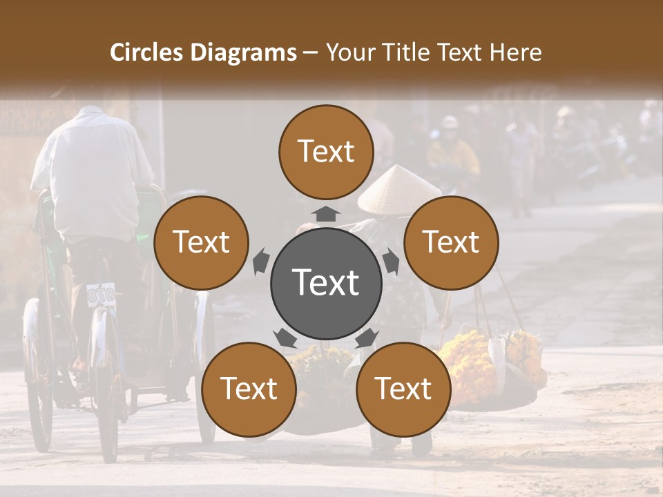 Indochina Travel Female PowerPoint Template