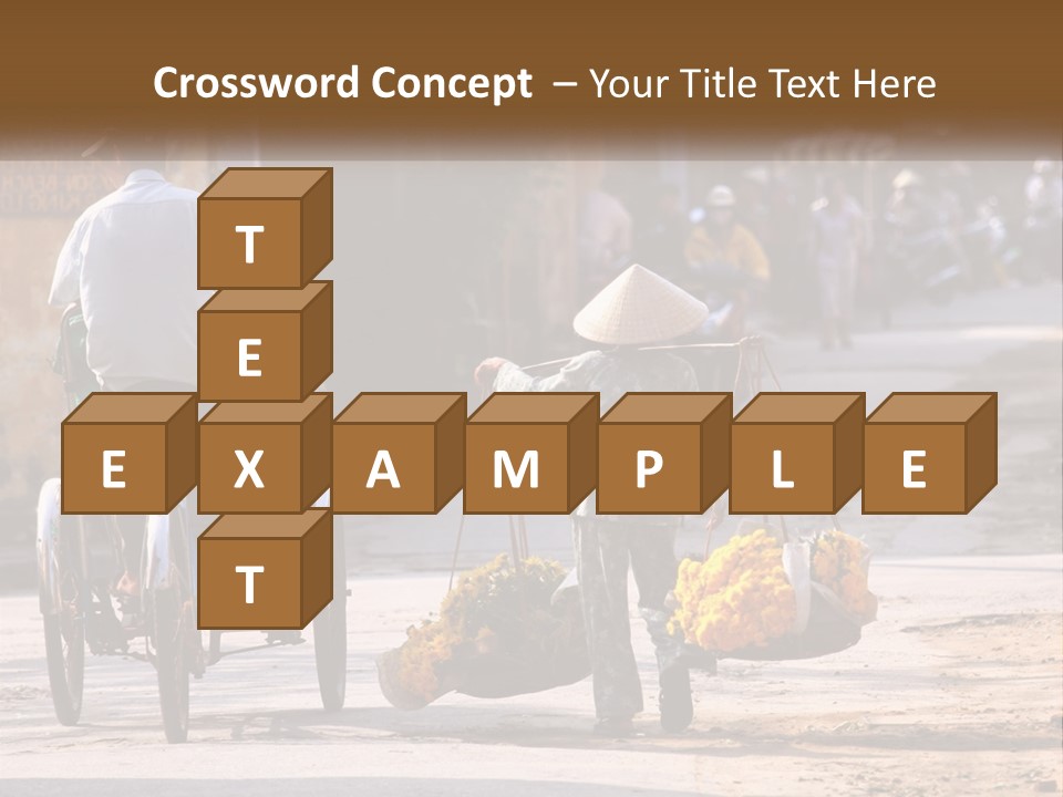 Indochina Travel Female PowerPoint Template