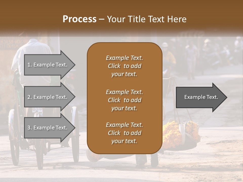 Indochina Travel Female PowerPoint Template