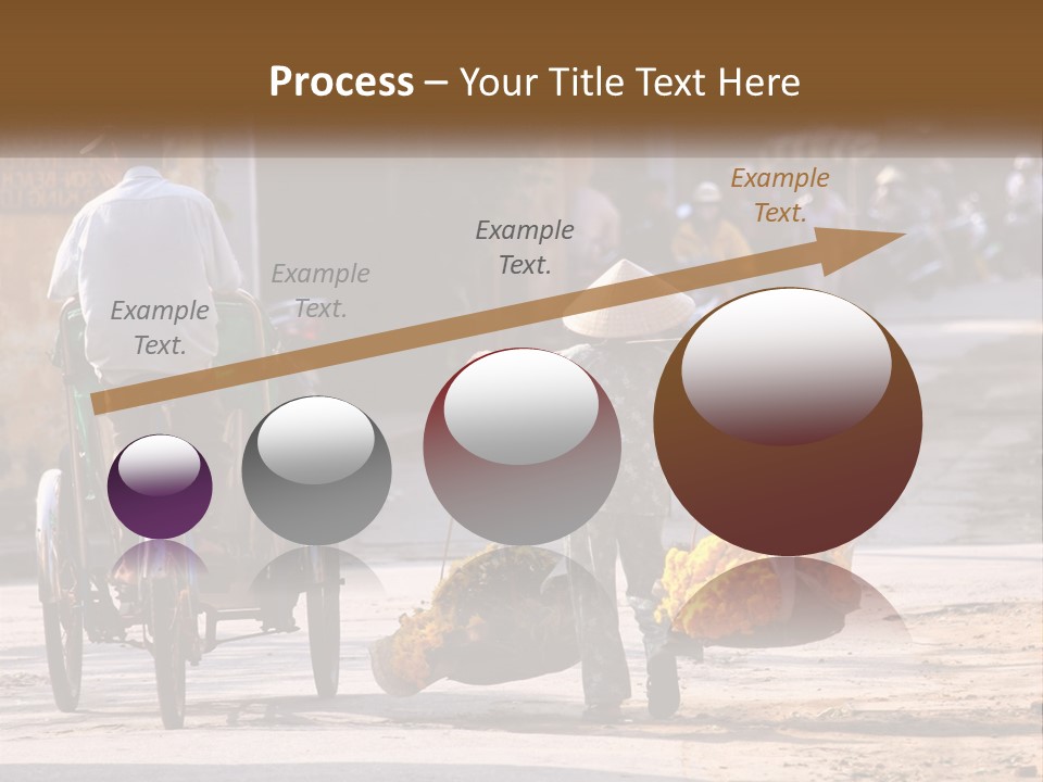 Indochina Travel Female PowerPoint Template