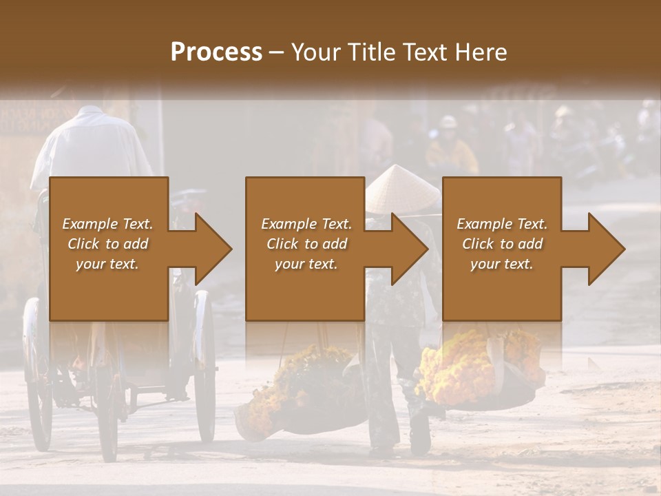 Indochina Travel Female PowerPoint Template