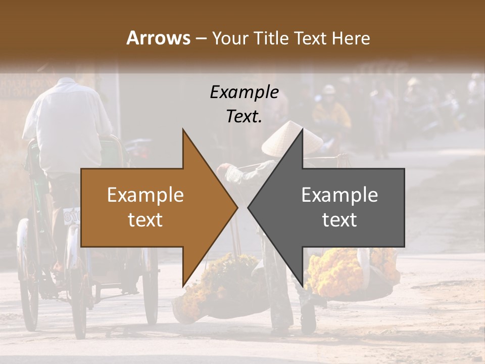 Indochina Travel Female PowerPoint Template