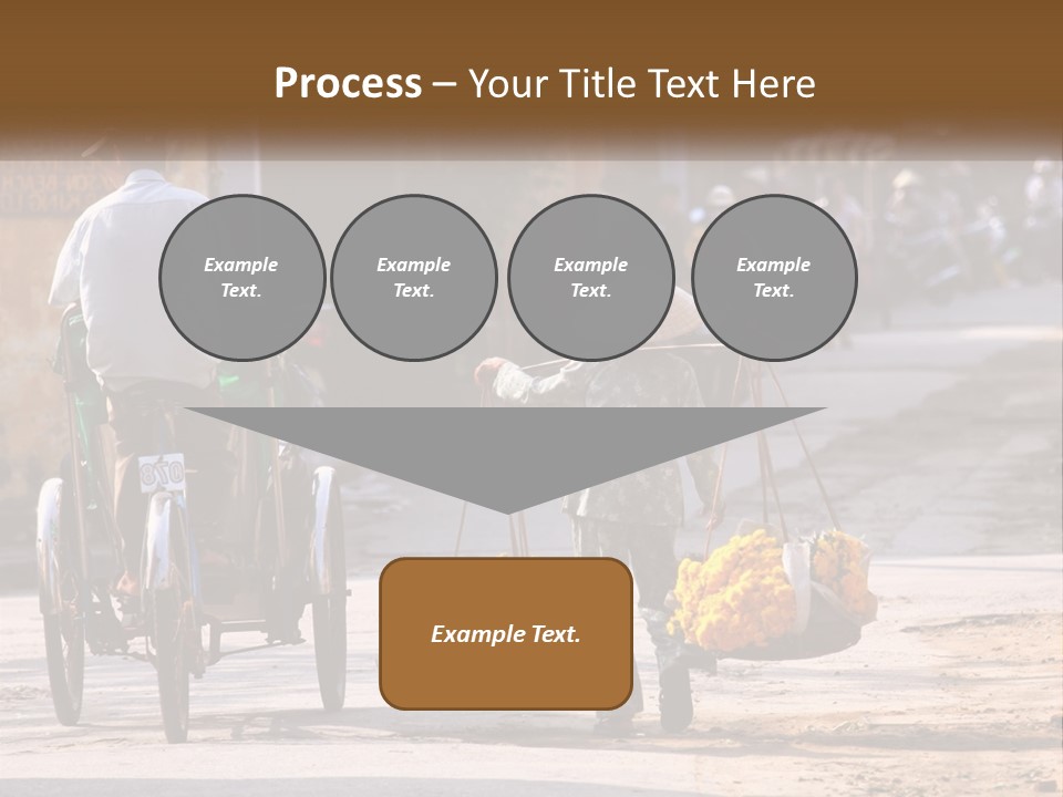 Indochina Travel Female PowerPoint Template