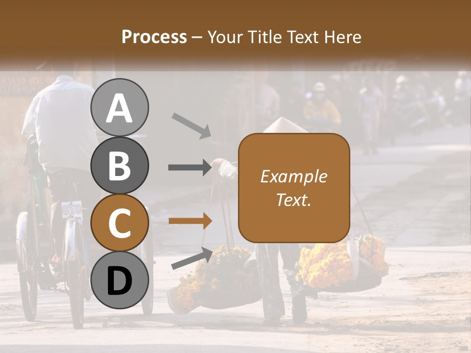 Indochina Travel Female PowerPoint Template