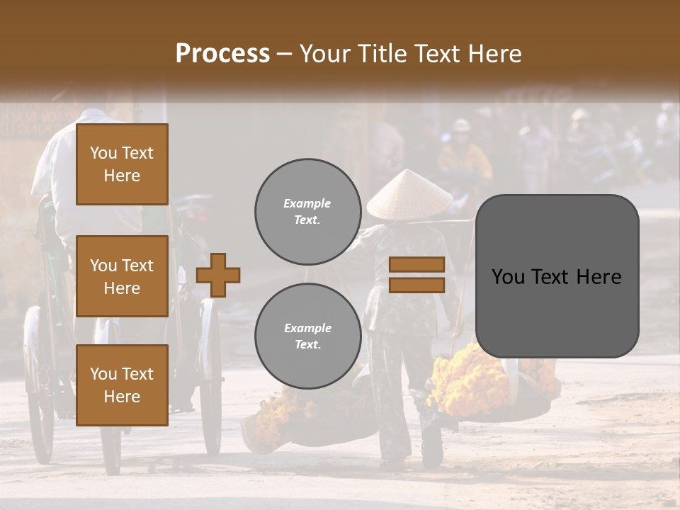 Indochina Travel Female PowerPoint Template
