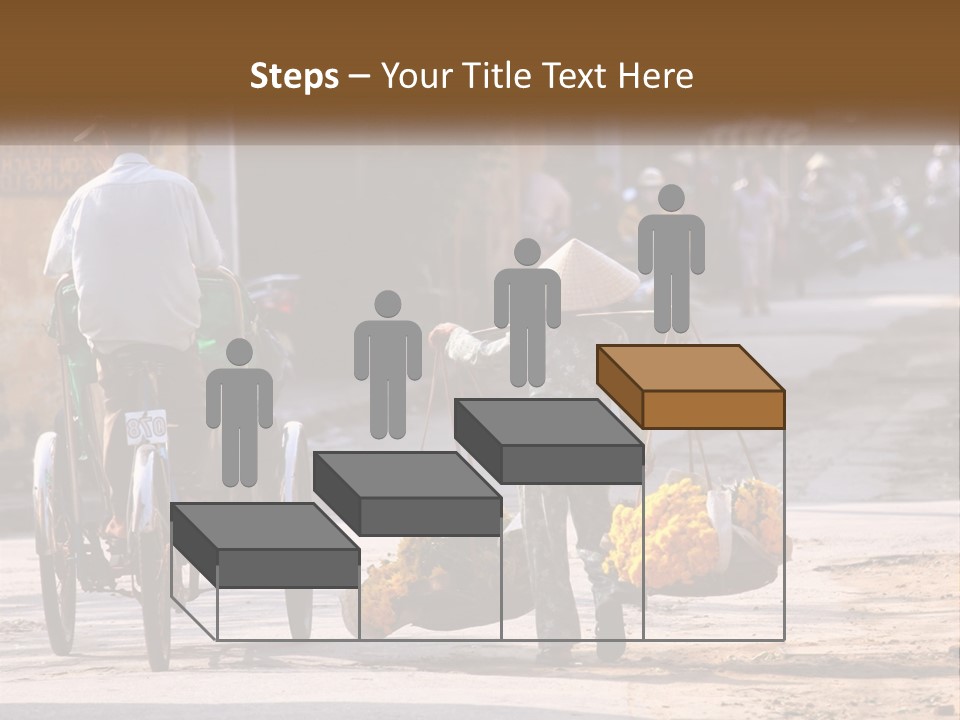 Indochina Travel Female PowerPoint Template