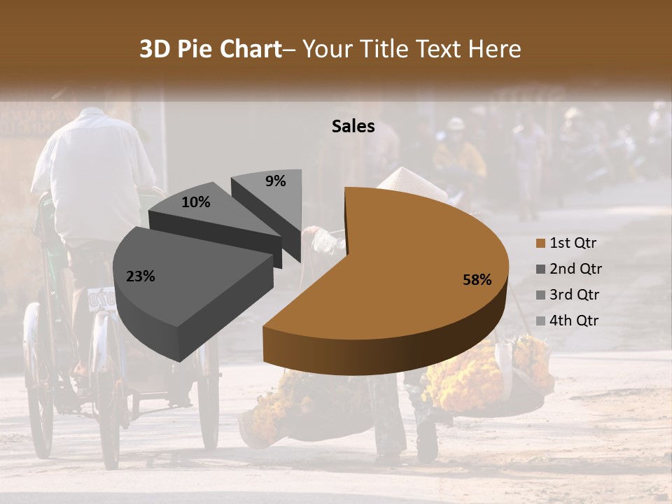 Indochina Travel Female PowerPoint Template