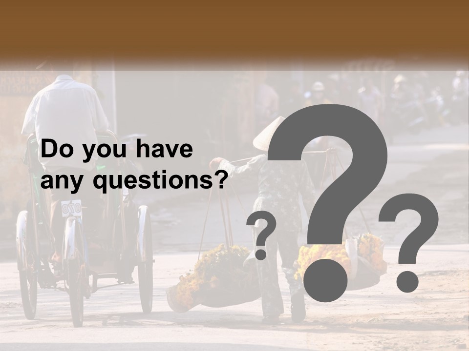 Indochina Travel Female PowerPoint Template