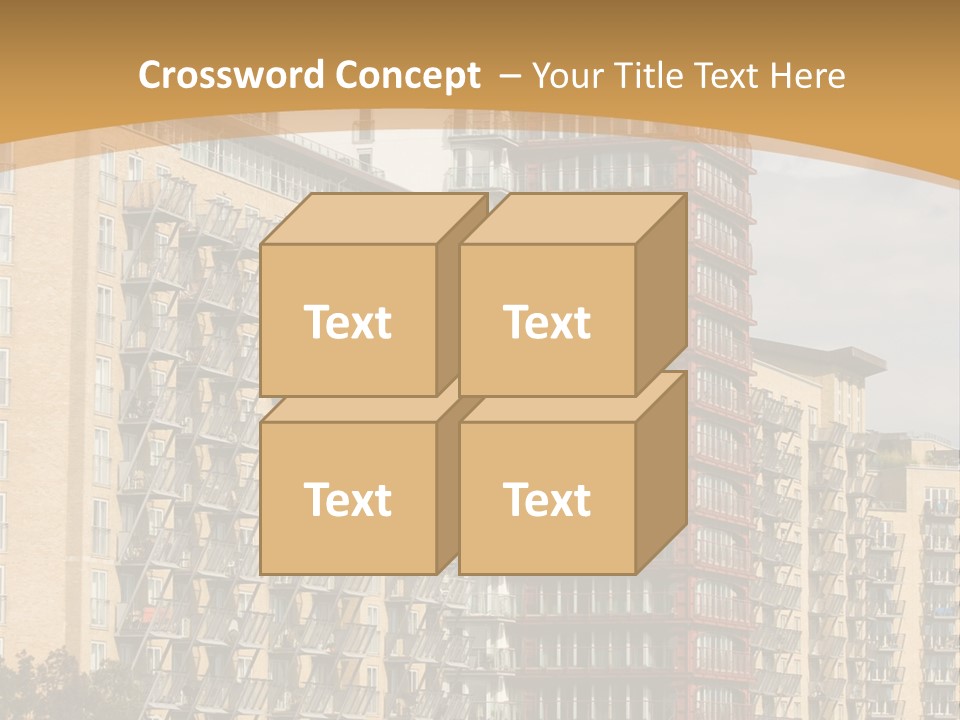 Modern Dogs Docklands PowerPoint Template