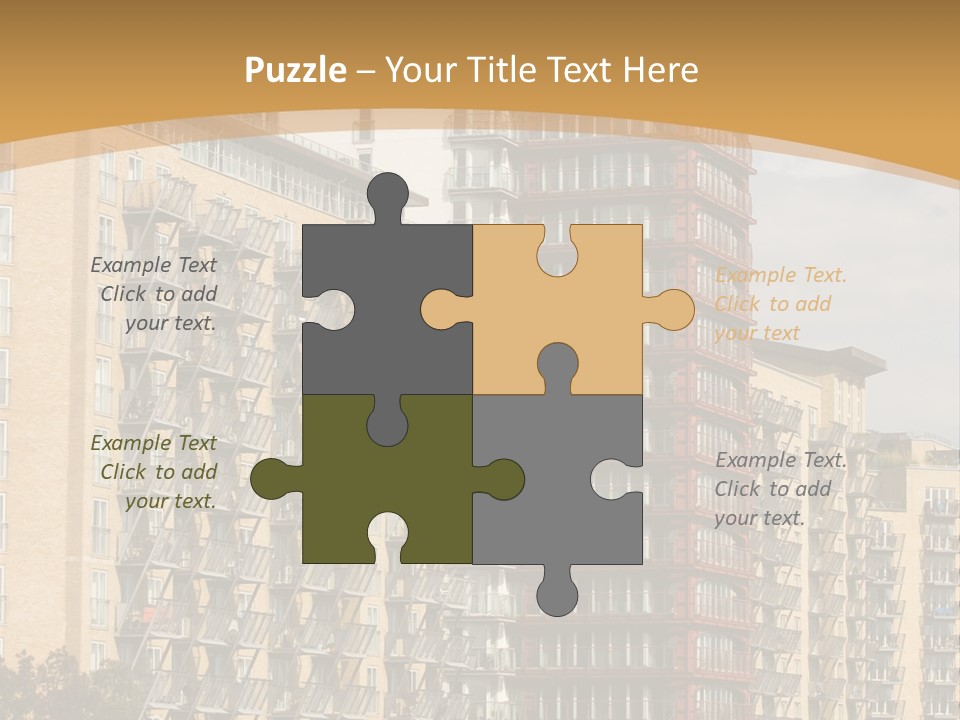 Modern Dogs Docklands PowerPoint Template