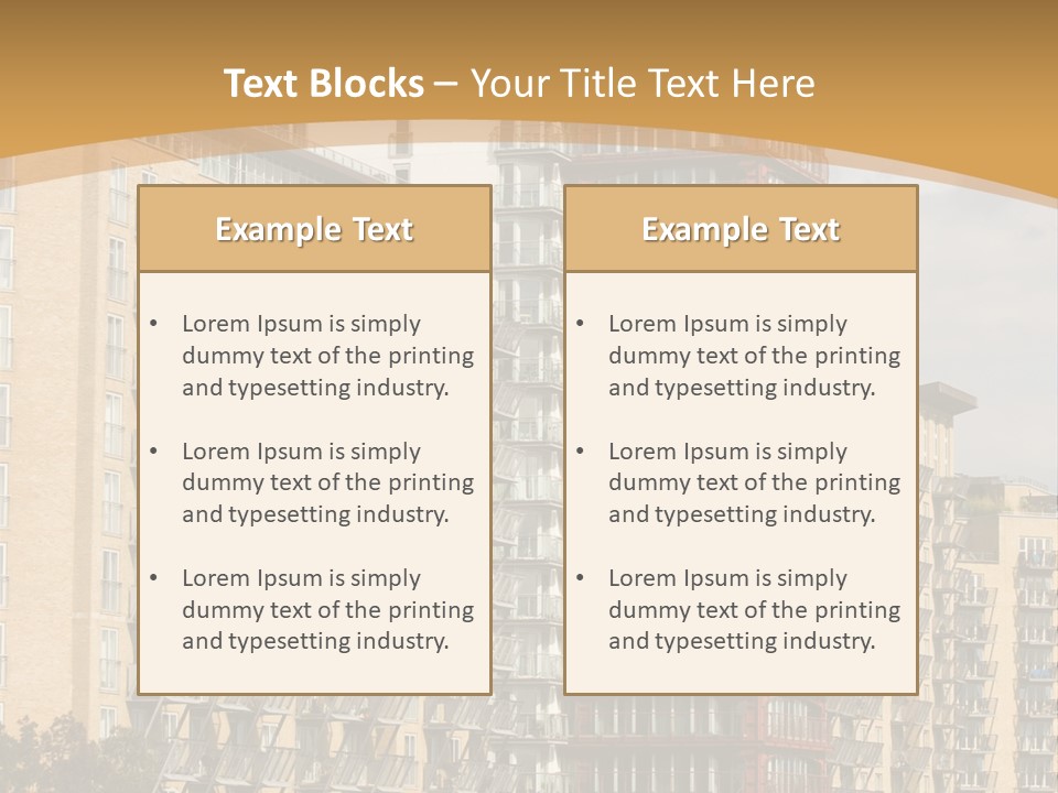 Modern Dogs Docklands PowerPoint Template