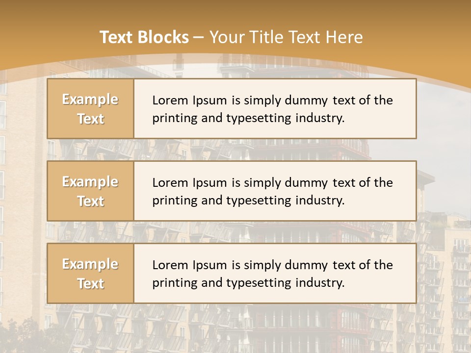 Modern Dogs Docklands PowerPoint Template