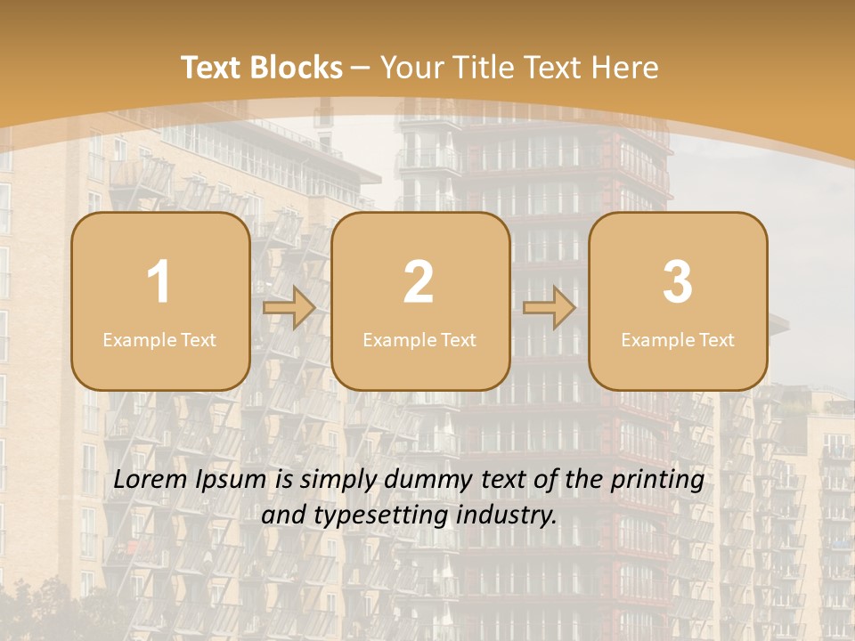 Modern Dogs Docklands PowerPoint Template