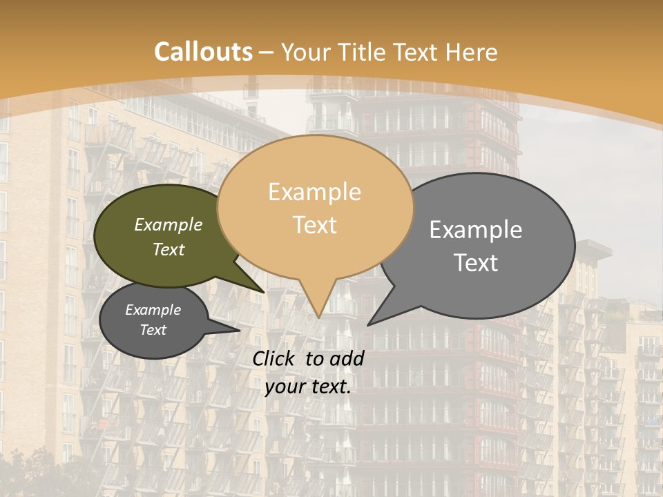 Modern Dogs Docklands PowerPoint Template