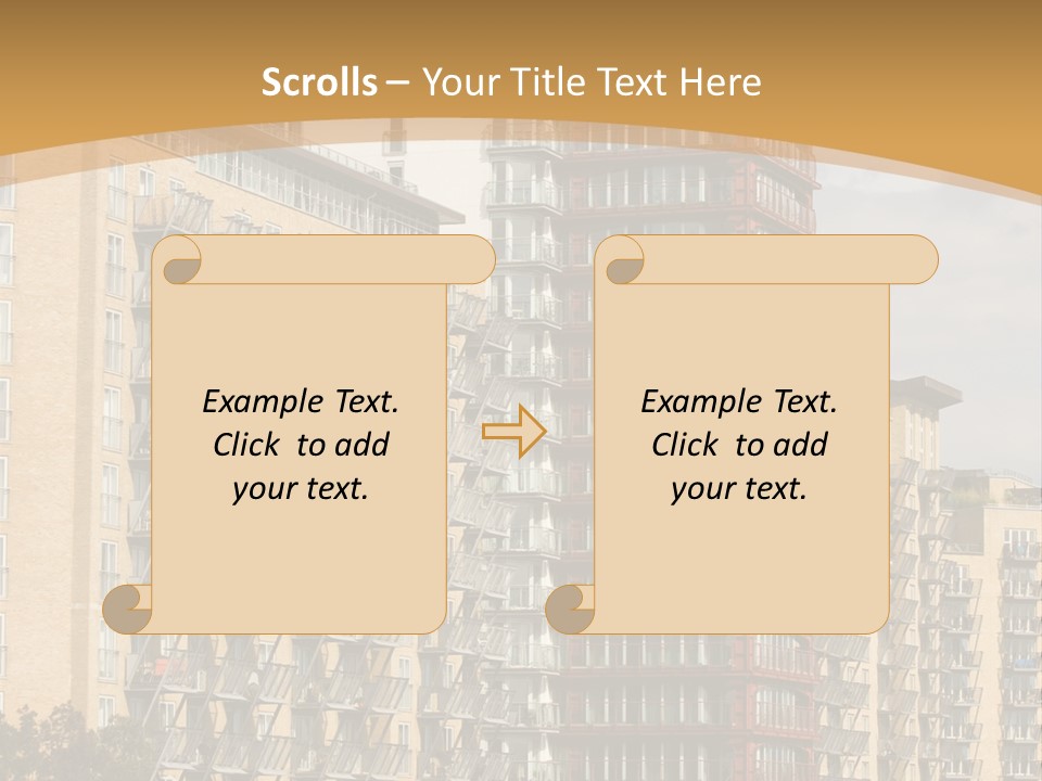 Modern Dogs Docklands PowerPoint Template