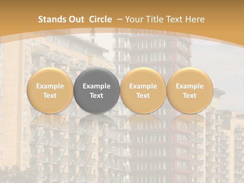 Modern Dogs Docklands PowerPoint Template