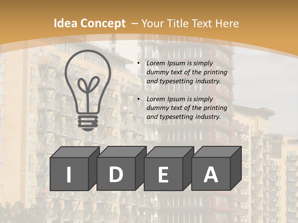 Modern Dogs Docklands PowerPoint Template