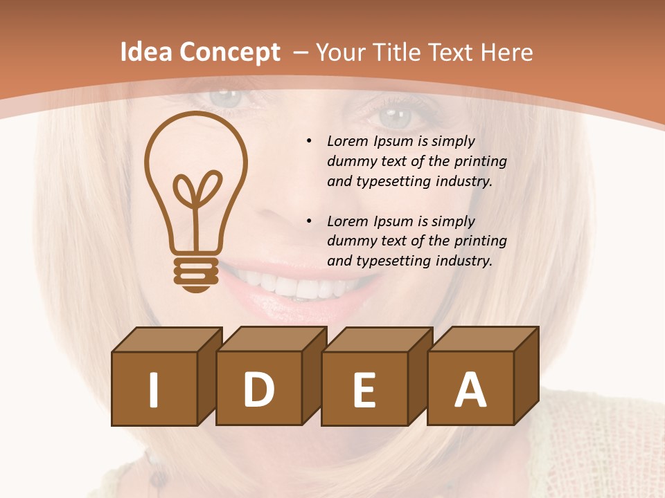 Happy Person Health PowerPoint Template