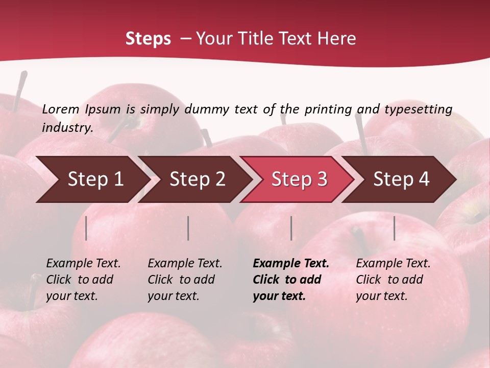 Tasty Large Freshness PowerPoint Template