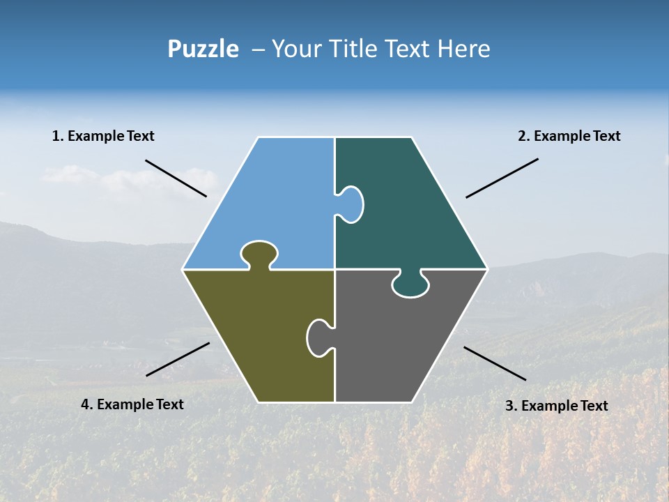 Europe Juicy Black PowerPoint Template