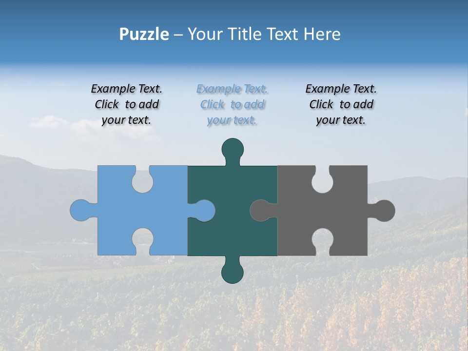 Europe Juicy Black PowerPoint Template