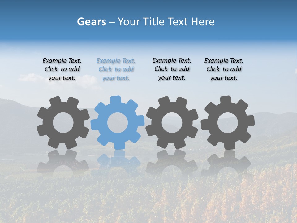 Europe Juicy Black PowerPoint Template