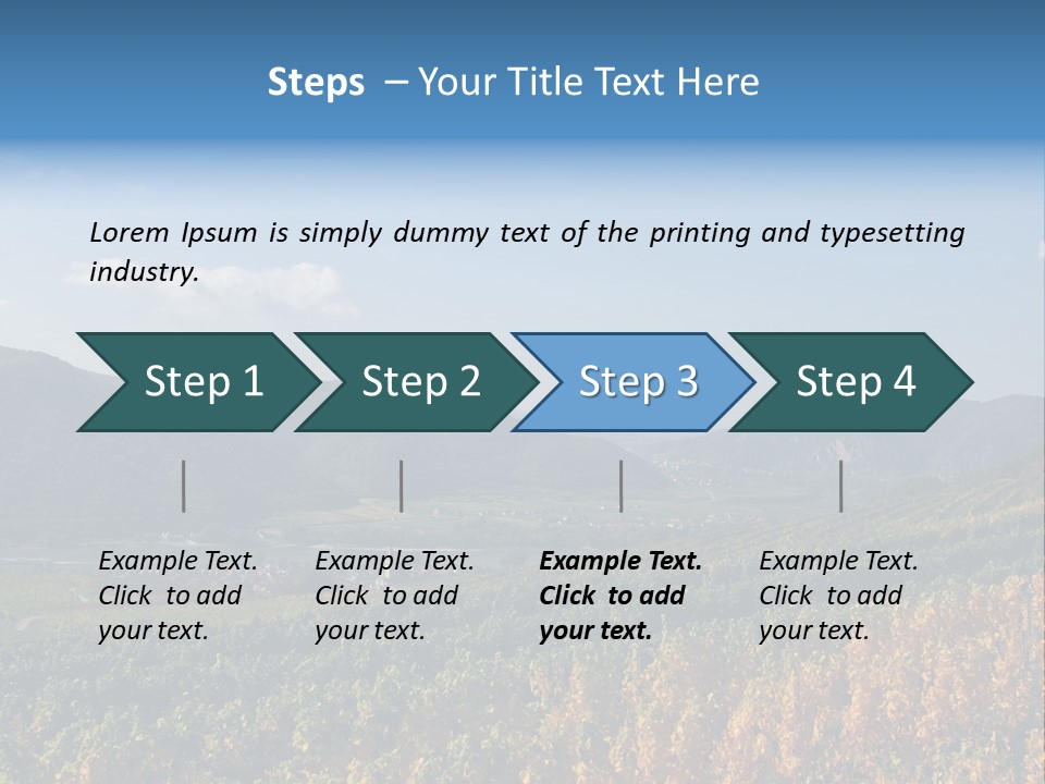 Europe Juicy Black PowerPoint Template