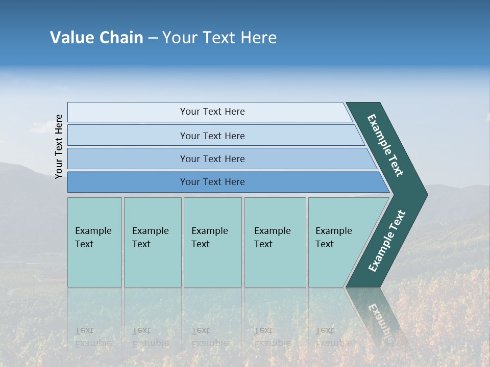 Europe Juicy Black PowerPoint Template