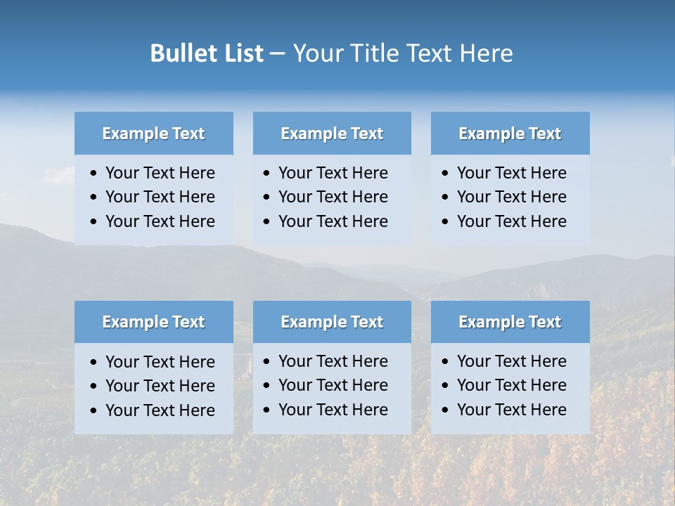 Europe Juicy Black PowerPoint Template