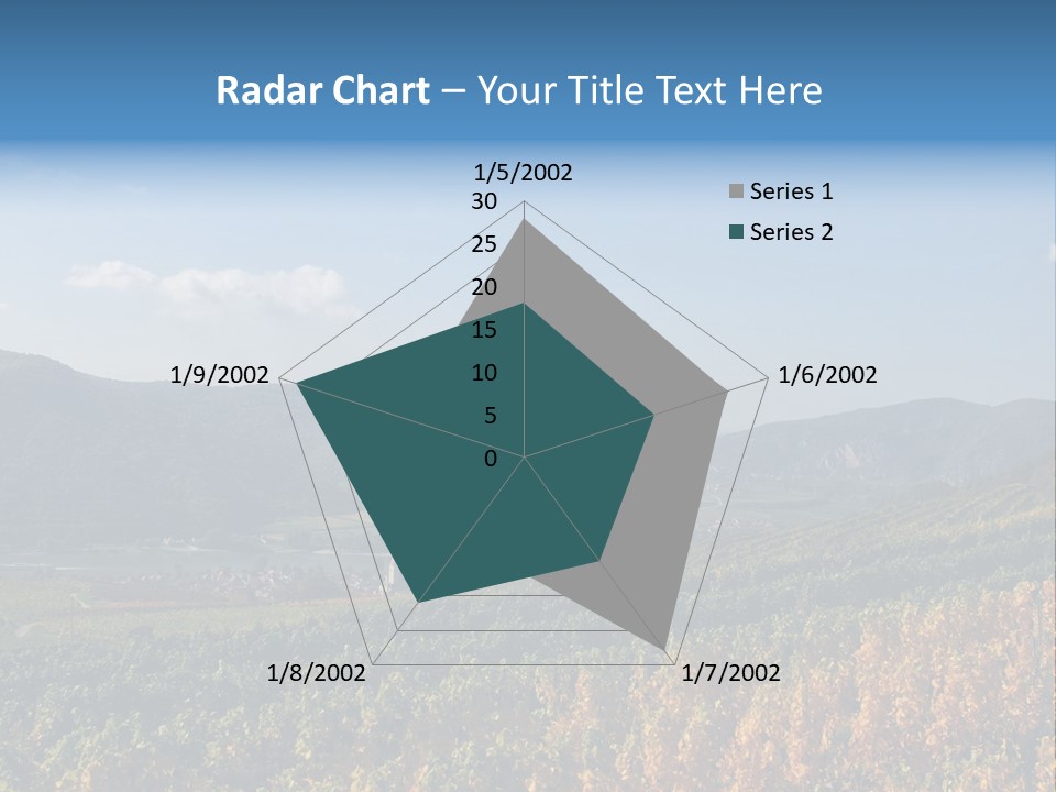 Europe Juicy Black PowerPoint Template