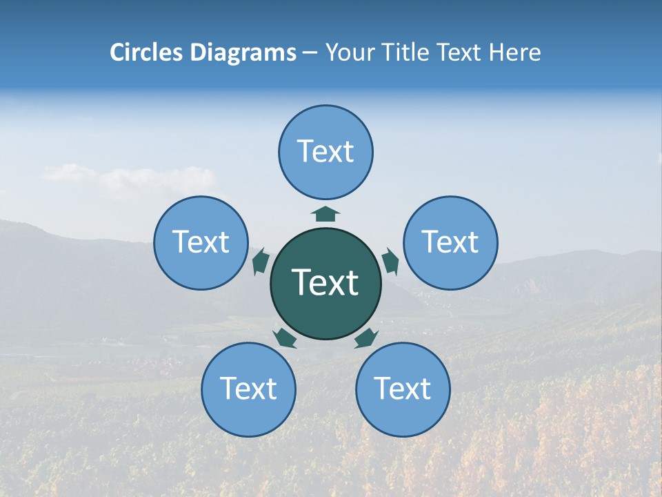 Europe Juicy Black PowerPoint Template