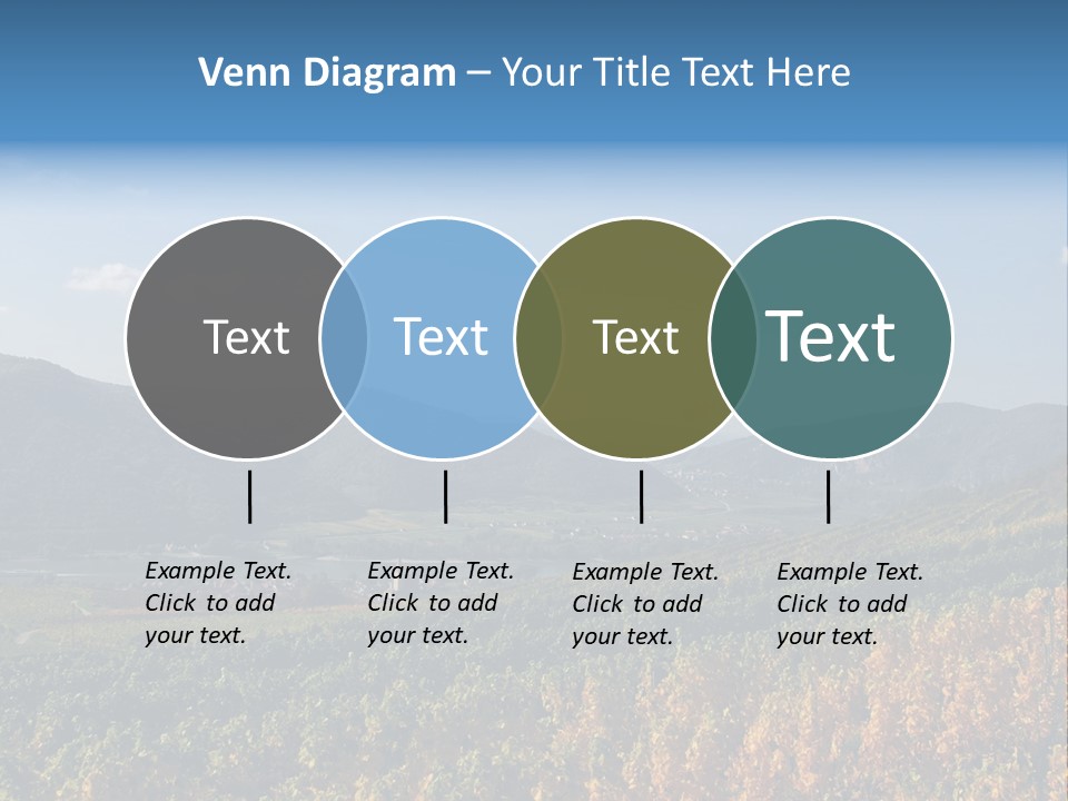 Europe Juicy Black PowerPoint Template