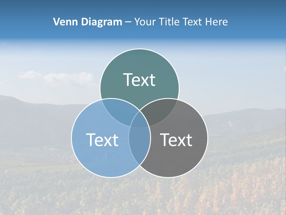 Europe Juicy Black PowerPoint Template